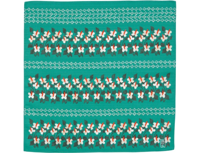 Furoshiki 48 Doku-Dami Verde / Yumeji Takehisa