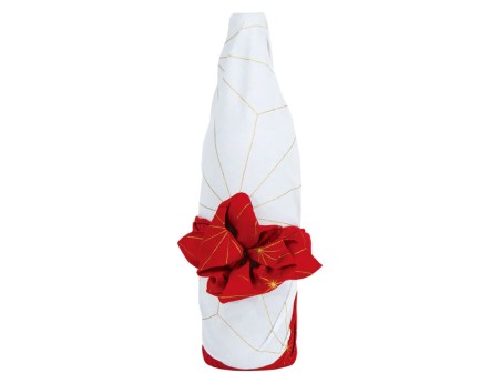 Furoshiki 70 cm Foglia e Tartaruga Rossa / Hare Tsutsumi