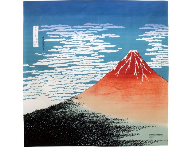 Furoshiki 104 cm Il monte Fuji / Hokusai