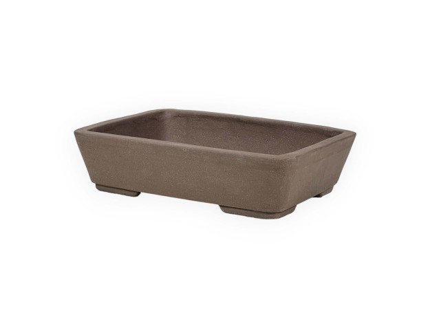 Vaso 26 cm rettangolare grès 2