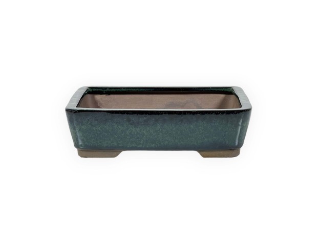Pot 20 cm rectangulaire vert
