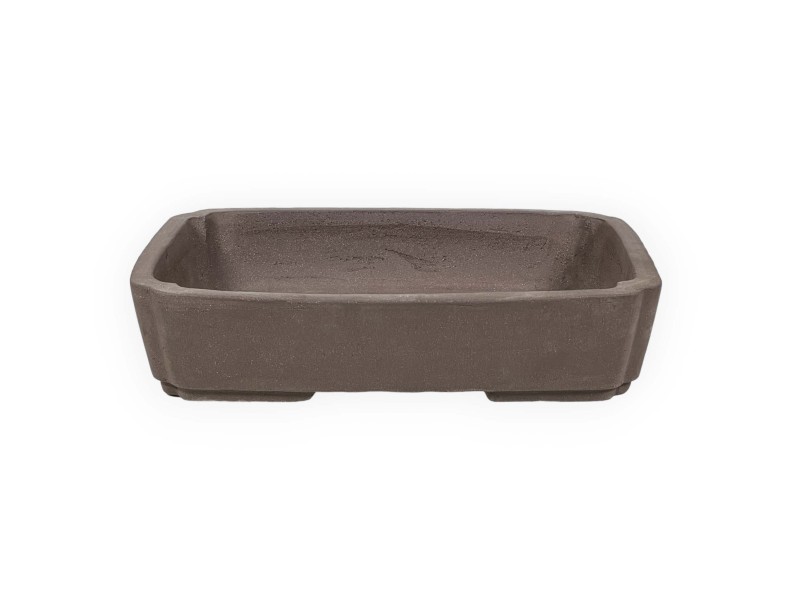 Vaso 26 cm rettangolare grès