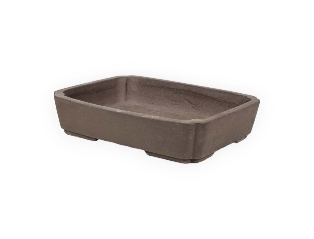 Vaso 26 cm rettangolare grès 2