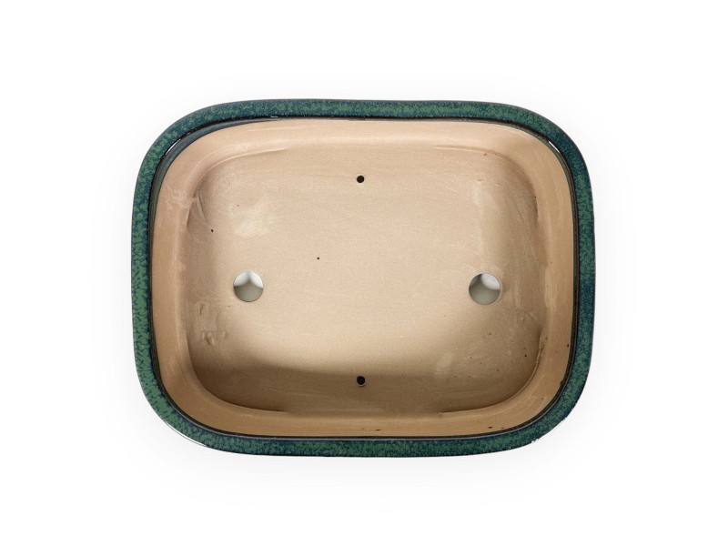 Pot 31 cm rectangulaire vert