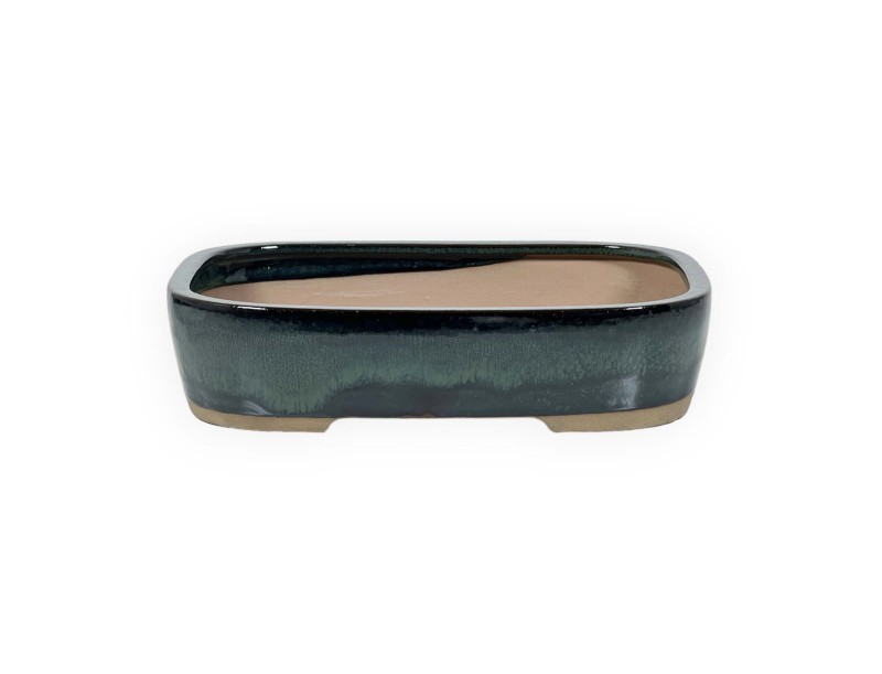 Pot 31 cm rectangulaire vert
