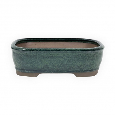 Pot 26 cm rectangulaire vert