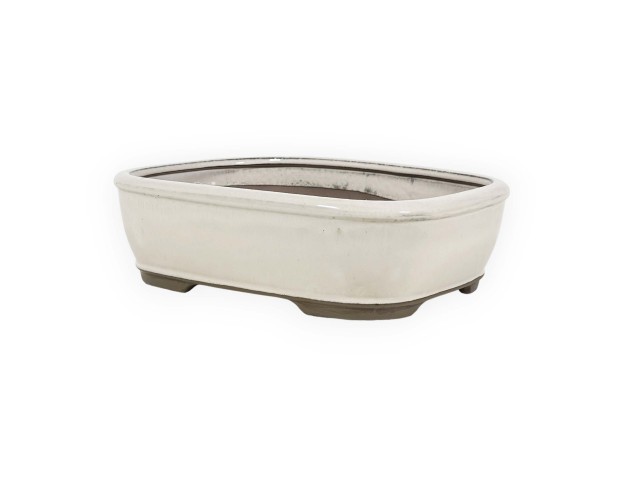 Vaso 31,5 cm rettangolare beige 2