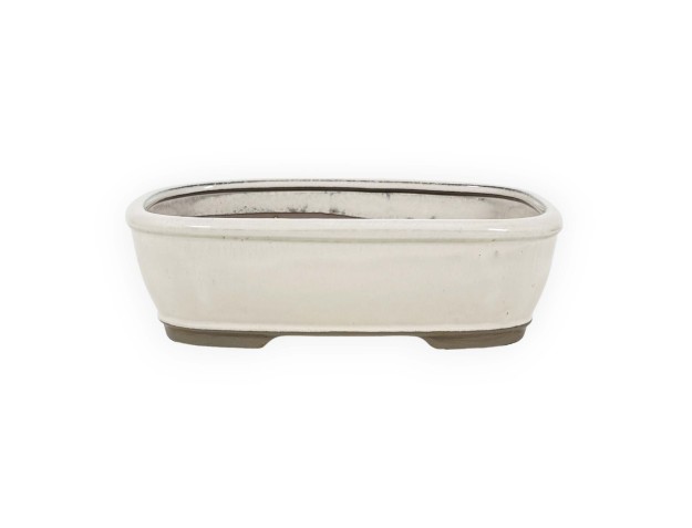 Pot 31,5 cm rectangular beige