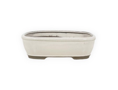 Pot 31,5 cm rectangular beige