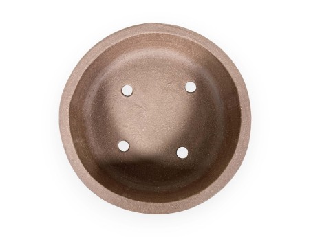 Pot 21 cm round grès