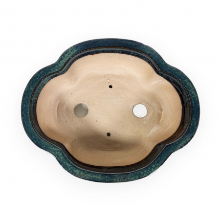 Pot 26 cm nuage vert
