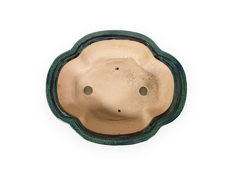Vaso 31,5 cm nuvola verde