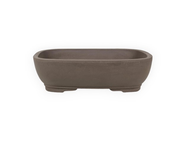 Vaso 37 cm rettangolare grès