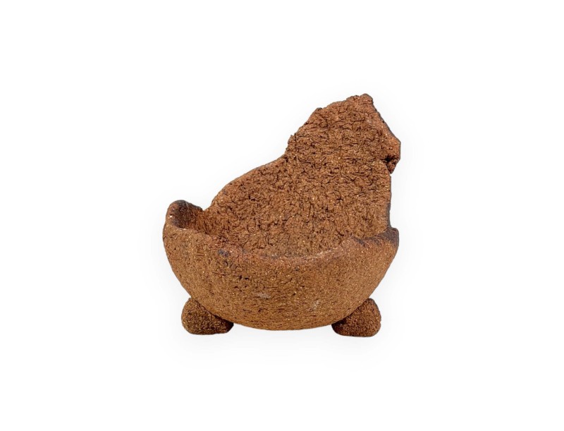 Niijima stone pot 9 cm moon