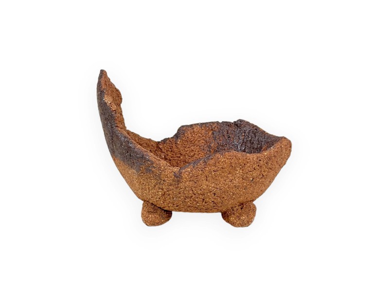 Niijima stone pot 9 cm moon
