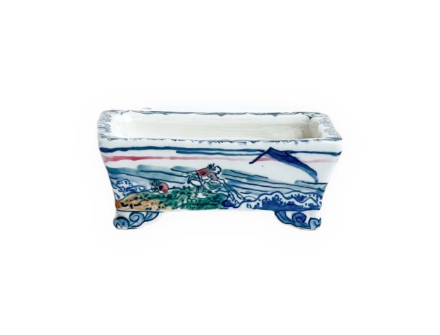 Vaso - Tosui - Pescatore - 10,5 cm