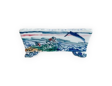 Vaso - Tosui - Pescatore - 10,5 cm