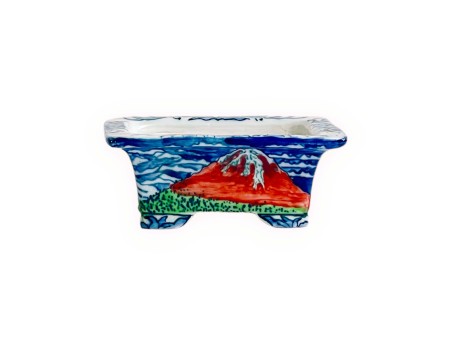 Pot  - Uematsu Tosui - Mont Fuji - 9 cm