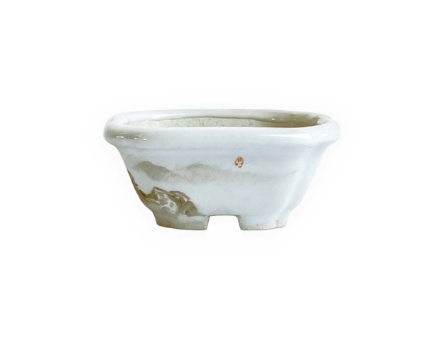 Vaso quadrato - Scogliera - 8 cm