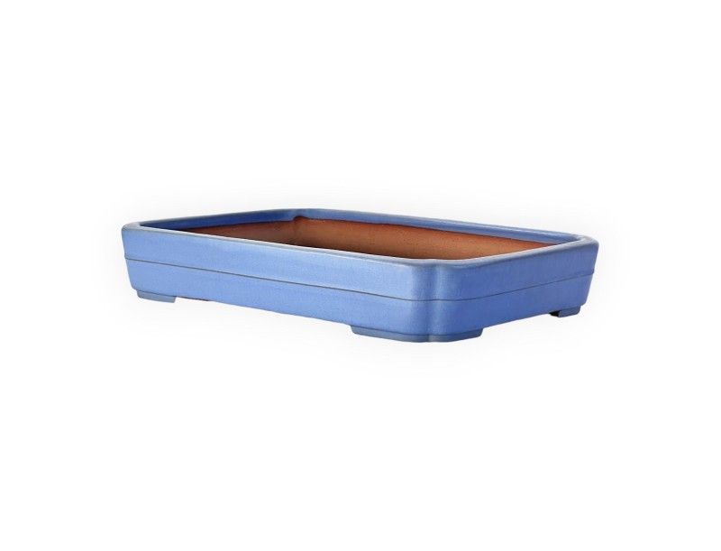 Tokoname - Yamafusa - 43 cm rectangular, light blue