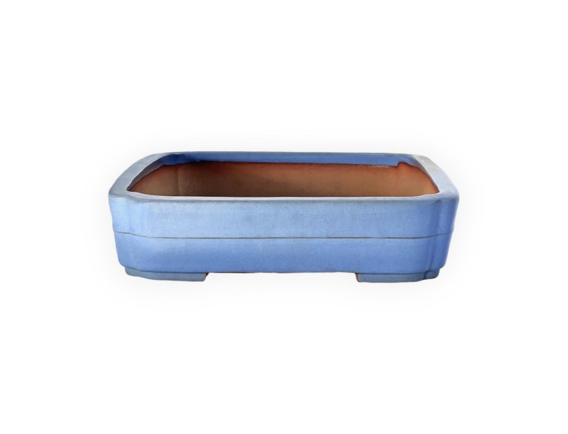 Tokoname - Yamafusa - Rectangular de 43 cm, azul claro