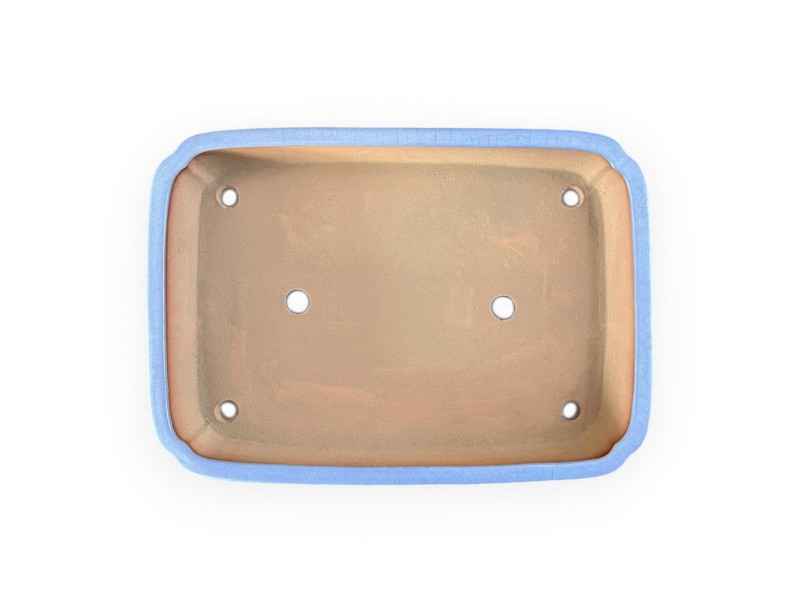 Tokoname - Yamafusa - 43 cm rectangular, light blue