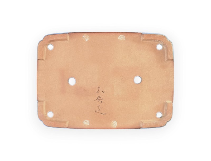 Tokoname - Yamafusa - 43 cm rectangular, light blue