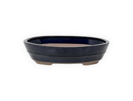 Pot 26,5 cm ovale bleu