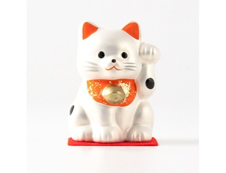 Maneki Neko - Left Paw - Pearly