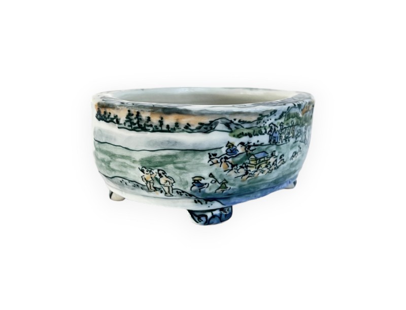 Vaso - Tosui - Attraverso il fiume - 10,5 cm