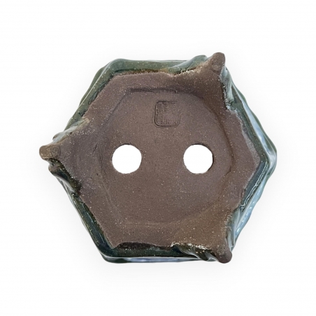 Pot - Tosui - Bonsaist with landscape - 13,5 cm
