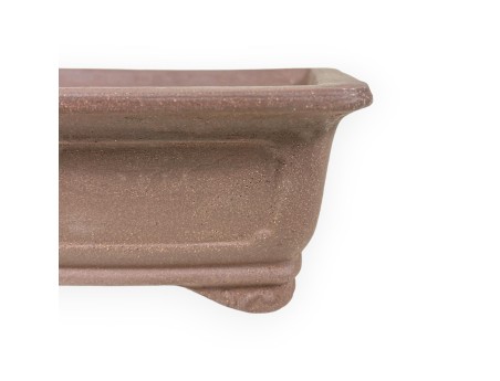 Vaso 21,5 cm rettangolare grès