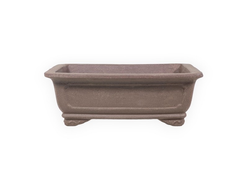 Vaso 26,5 cm rettangolare grès