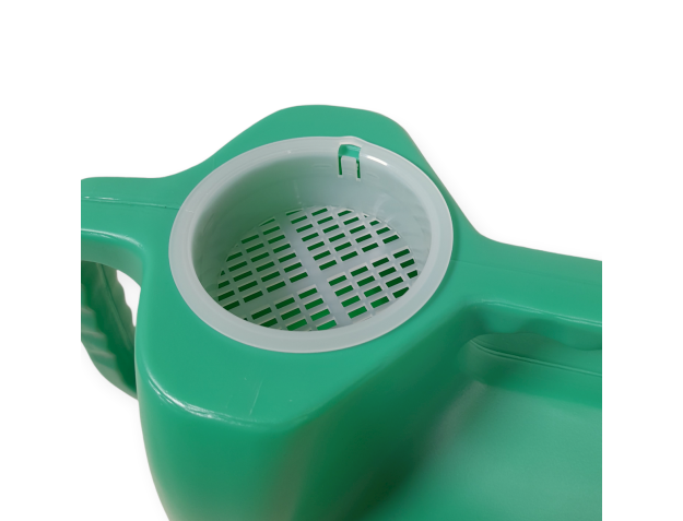 Annaffiatoio in plastica con soffione a doppio manico - 4 litri 2