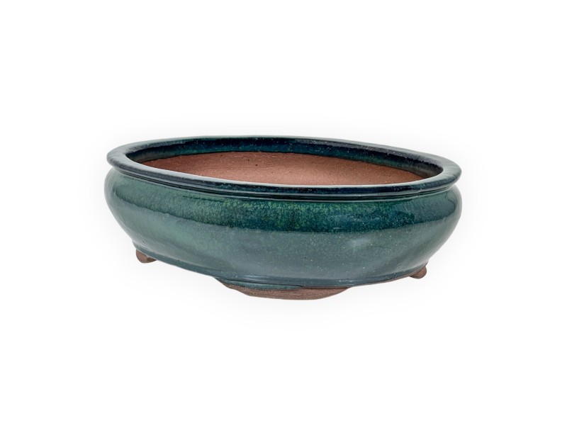 Pot 34,5 cm ovale vert