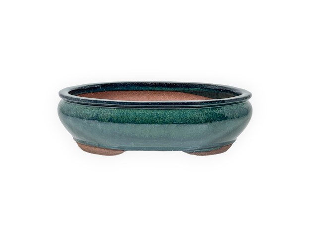 Pot 34,5 cm ovale vert