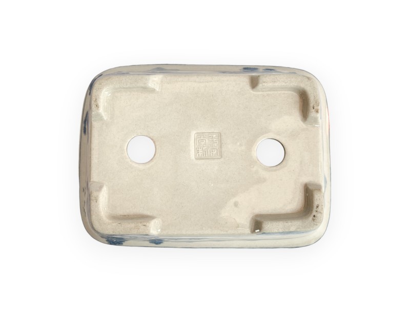 Pot - Xu Lei Nuo - Rivière avec bateau - 13,5 cm