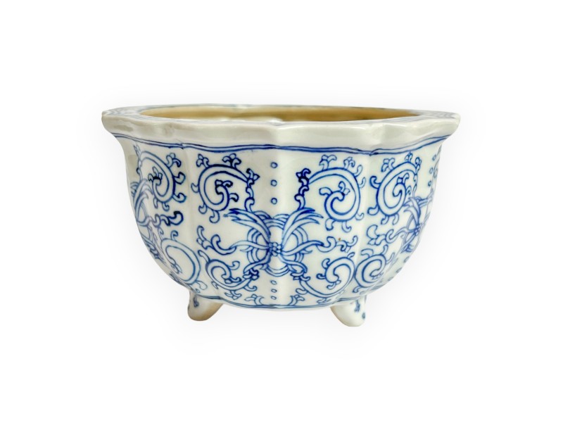 Vaso - Xu Lei Nuo - Motivo floreale - 12 cm