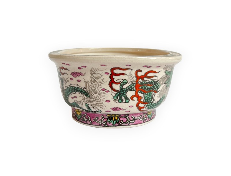 Vaso - Xu Lei Nuo - Dragoni Cinesi - 12,5 cm