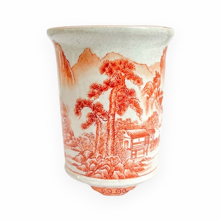 Vaso - Xu Lei Nuo - Paesaggio - 8 cm