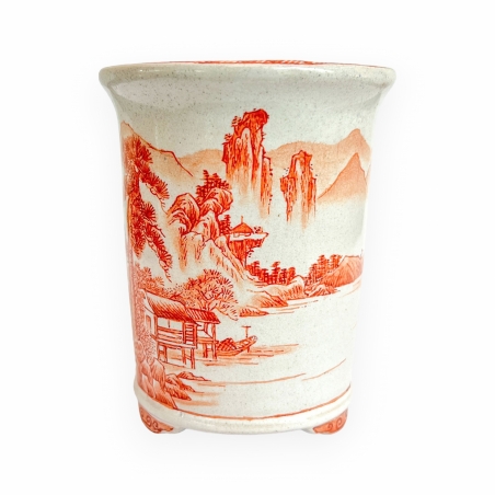 Vaso - Xu Lei Nuo - Paesaggio - 8 cm