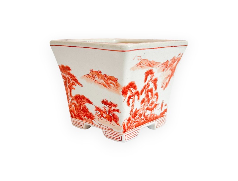 Vaso - Xu Lei Nuo - Paesaggio - 8,5 cm