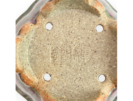 Pot 13 cm pour bonsaï fait à main Shuiming
