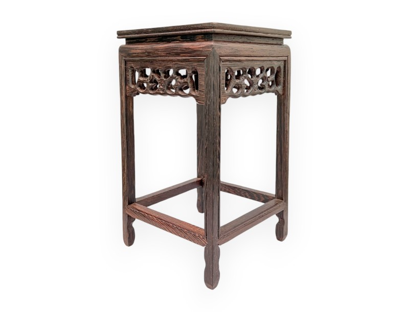 Table carrée en bois - 14 cm