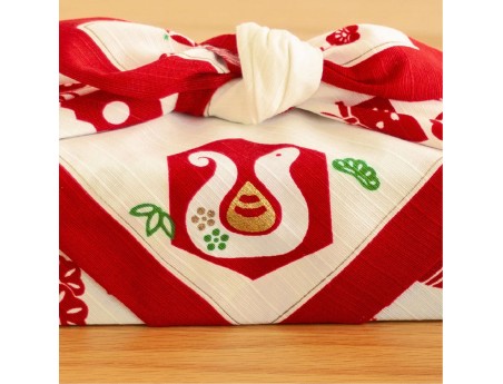 Furoshiki 50 cm Shiki no Irodori Serpente Crema