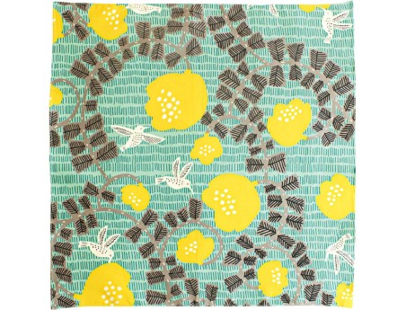 Furoshiki 45 cm Blauwe kolibrie