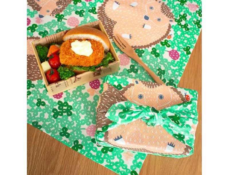 Furoshiki 50 cm - Kata kata - Riccio Verde