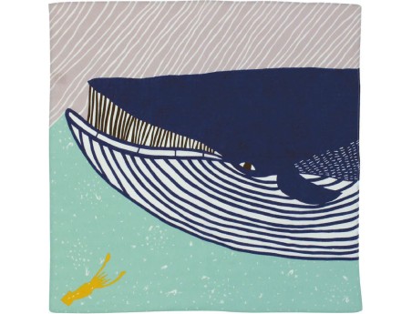 Furoshiki 50 cm - Kata kata - Balena blu