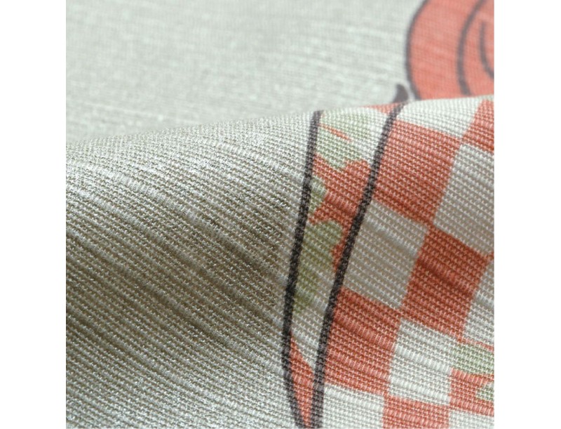 Furoshiki 48 cm - Ukiyo-e - Una mujer jugando