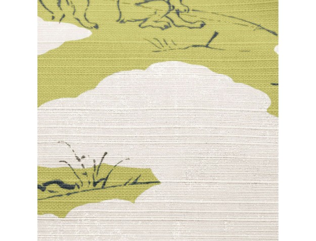 Furoshiki 48 cm - Choju jinbutsu giga - Conejos, ranas y monos en las nubes 2
